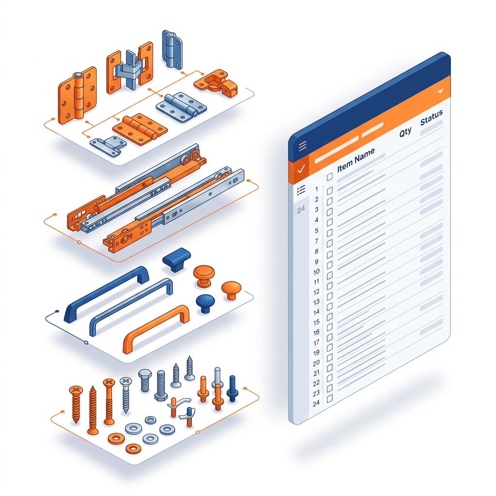 Aksesuar ve Hırdavat Listesi Özelliği